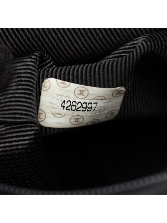 Chanel Backpack Triple CC Logo Black Calf Coco main image 8